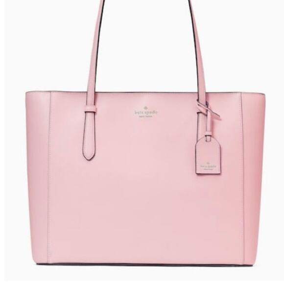 NWT Kate Spade Schuler Medium Mitten Pink Tote Bag - Picture 2 of 16